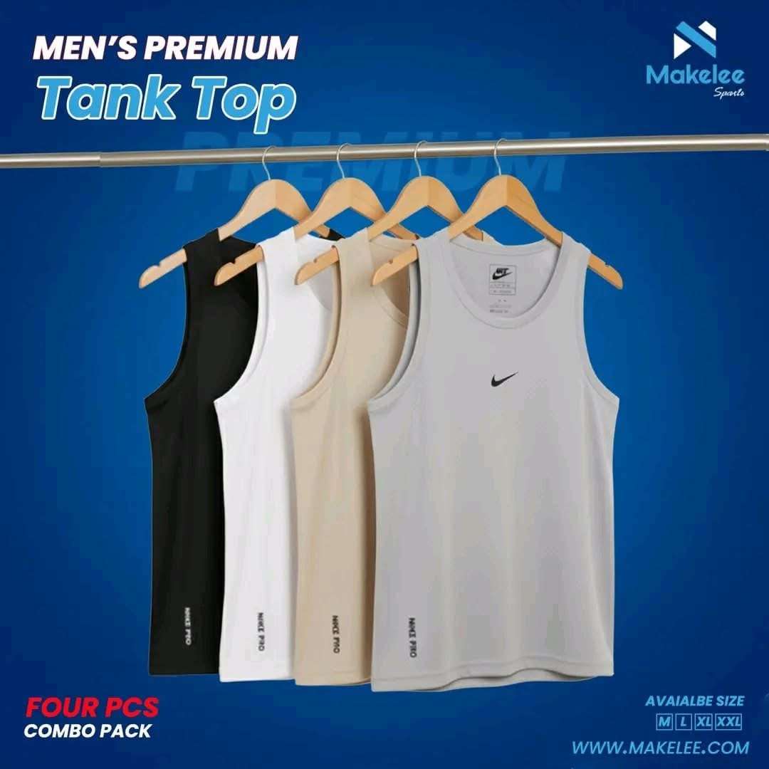 WhatsApp Image 2026-04-30 at 4.42.02 PM (1) Men's Premium Nike Mesh Tank Top (4 pcs Combo) - Image 1