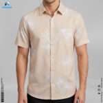 Premium Casual Microfiber Shirt – Off White
