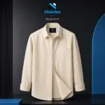 Premium Office Wear Formal Shirt - Biscuit