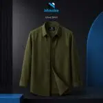 Premium Office Wear Formal Shirt - Olive