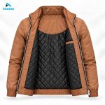 Makelee Winter Suskin Full Sleeve Jacket - Biscuit - Image 3