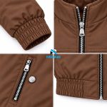 Makelee Winter Suskin Full Sleeve Jacket - Coffee - Image 2