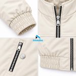 Makelee Winter Suskin Full Sleeve Jacket - Cream - Image 2