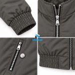 Makelee Winter Suskin Full Sleeve Jacket - Olive Gray - Image 2